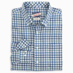 Men's Johnnie-O Hangin' Out Long Sleeve Button Down Check Shirt